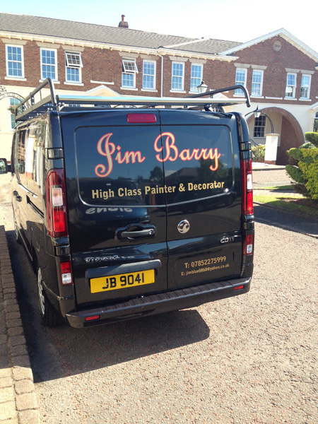 Vehicle Signage Manchester Jim Barry